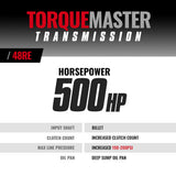 TorqueMaster Dodge 48RE Transmission - 2003-2004 4wd c/w Auxiliary Filter, Billet Input & TapShifter