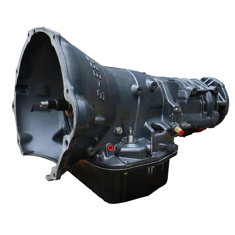 TorqueMaster Dodge 48RE Transmission - 2005-2007 4wd w/TVV Stepper Motor - c/w Auxiliary Filter & Billet Input