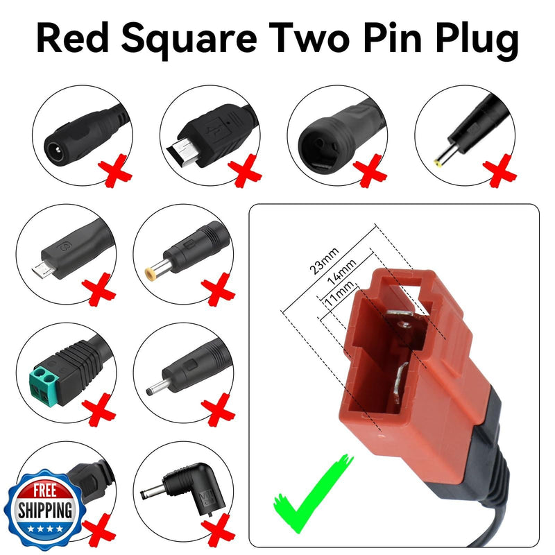 12V Battery Charger for Kids Ride-On Electric Bump Car Toy