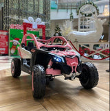 48V XL Pink Remote Control 4WD Ride-On Can-Am Maverick UTV Toy