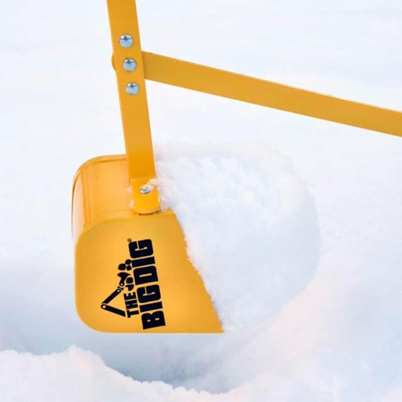 Kids 3+ Ride-On Excavator Sand Digger with 360-Degree Rotating Base, Yellow