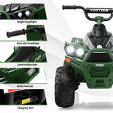 ATV-Inspired 12V Battery Powered Ride-on Toy Car for Kids in Eye-Catching Colors