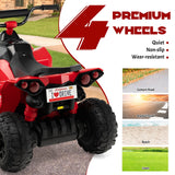 ATV-Inspired 12V Battery Powered Ride-on Toy Car for Kids in Eye-Catching Colors