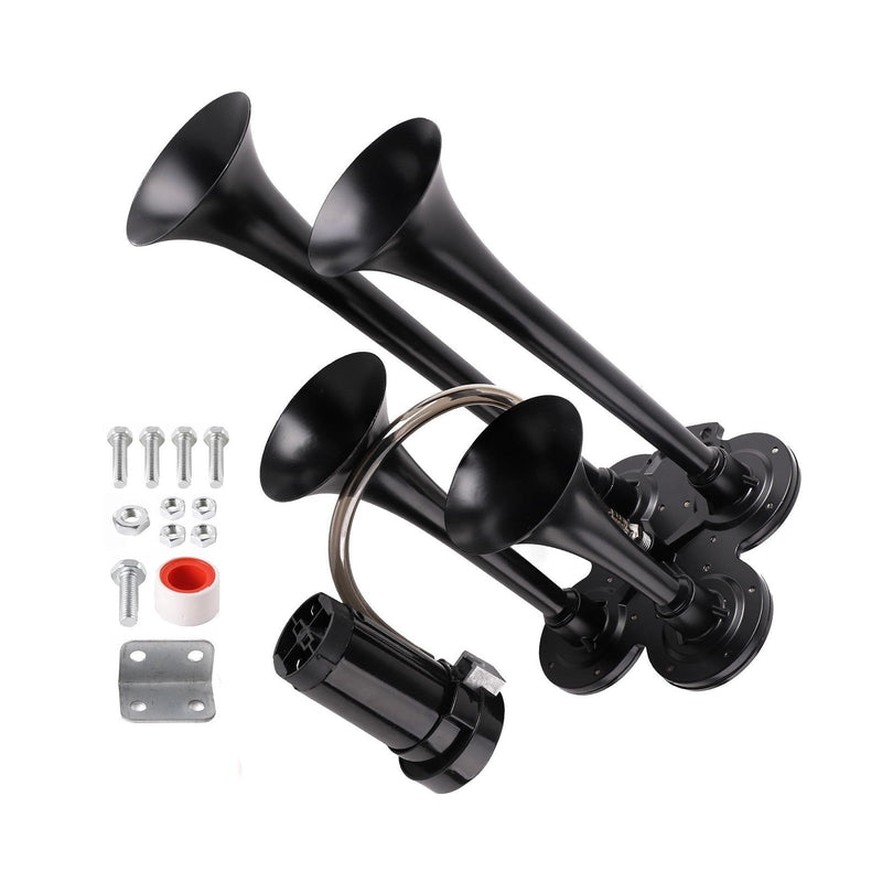 Train Horn Kit with Compressor – Ultra Loud Air Horn for Vehicles