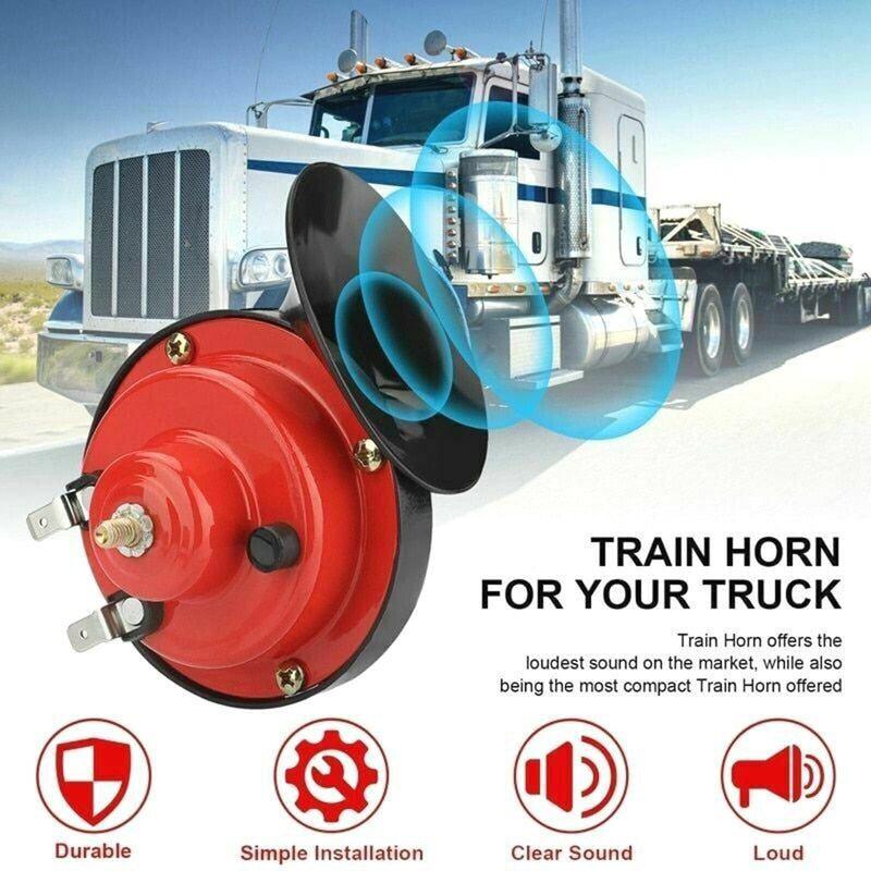 Electric 300dB Super Loud Train and Car Air Horn with Water Snail Design