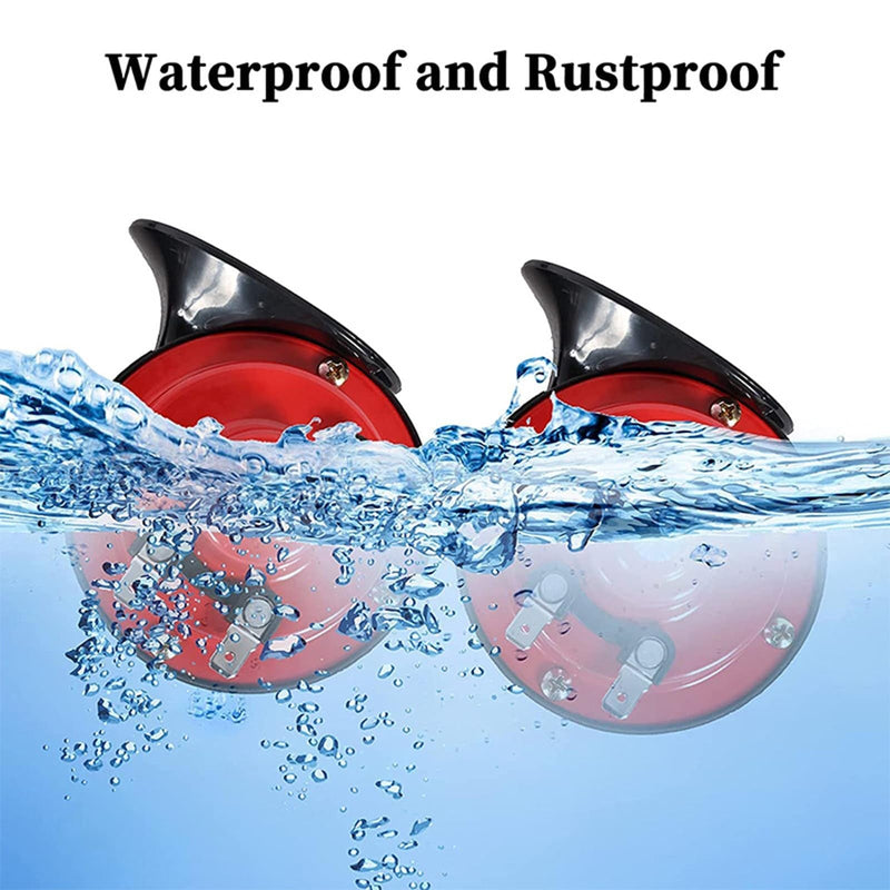 Electric 300dB Super Loud Train and Car Air Horn with Water Snail Design