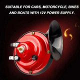 Electric 300dB Super Loud Train and Car Air Horn with Water Snail Design