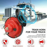 Electric Train Snail Horn 300dB Super Loud Waterproof Air Horn