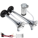 12V 150dB Loud Air Train Horn Kit for Trucks and Cars