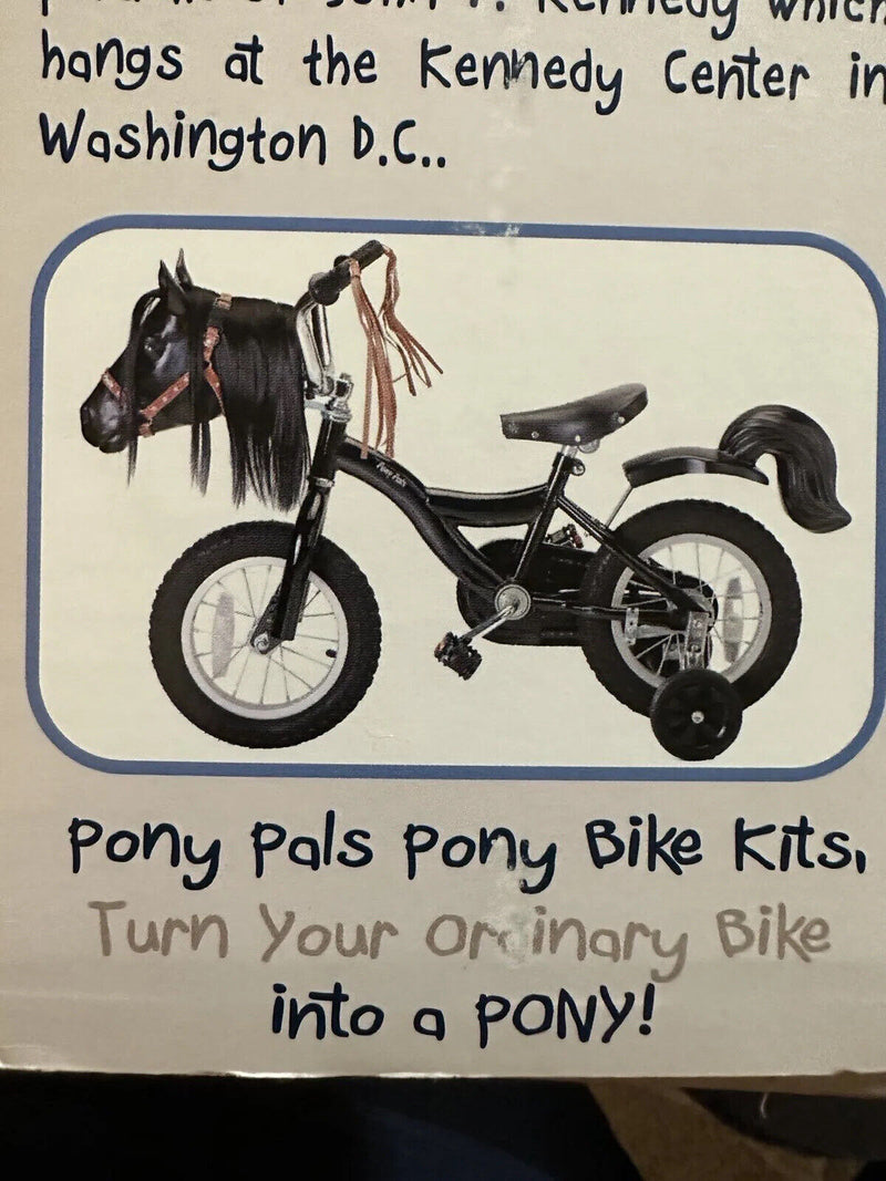Transform Your Bike into a Magical Pony Pal with This Kid-Friendly Kit!