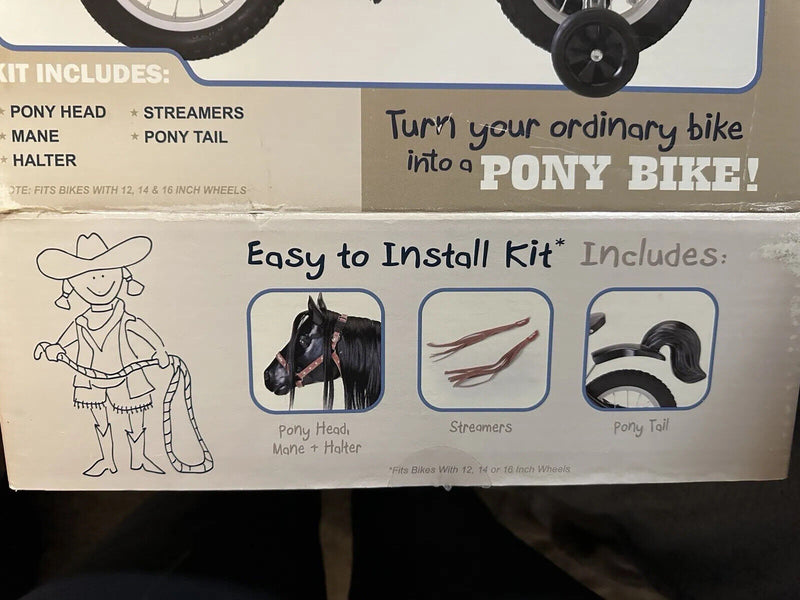 Transform Your Bike into a Magical Pony Pal with This Kid-Friendly Kit!