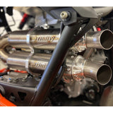 Trinity Racing - 2022-2025 Polaris RZR Pro R Slip On Stainless Steel Exhaust