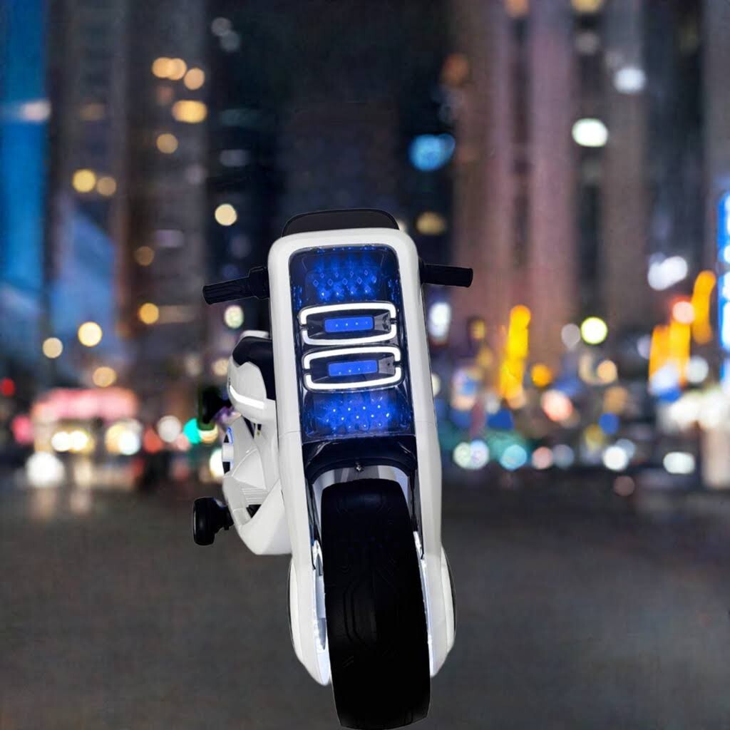 Electric Kids Lightcycle Ride-On Motorcycle Scooter Toy
