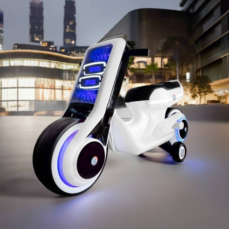 Electric Kids Lightcycle Ride-On Motorcycle Scooter Toy