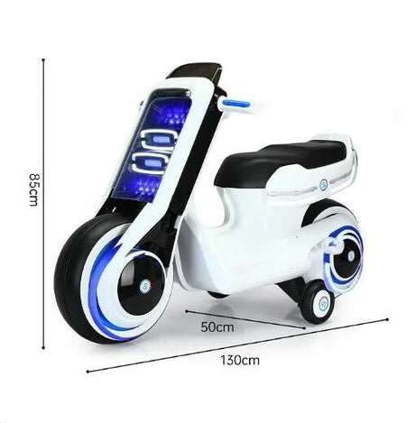 Electric Kids Lightcycle Ride-On Motorcycle Scooter Toy