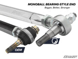 SuperATV Can-Am Maverick X3 Steel Bar Tie Rod Kit Heavy Duty