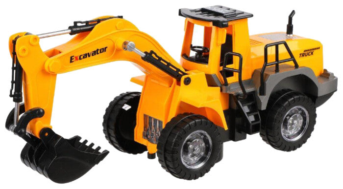 Battery Operated Excavator Truck with Light and Sound Simulation