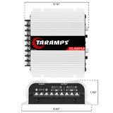 Taramps TS 400x4 2 OHM + PRO 2.4S Car Amplifier & Processor COMBO Taramps USA