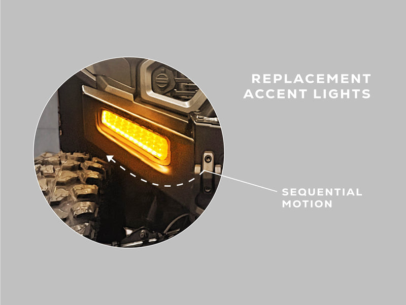 2024+ Polaris Ranger XD 1500 Premium - Auxiliary Lights