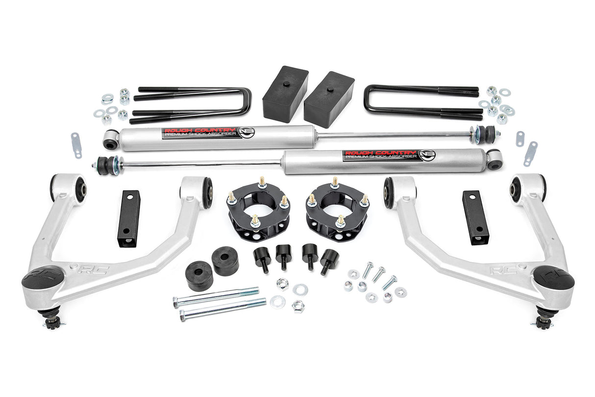 Rough Country 3.5 Inch Bolt-On Lift Kit Toyota Tundra 2WD/4WD 2007-2021 76830