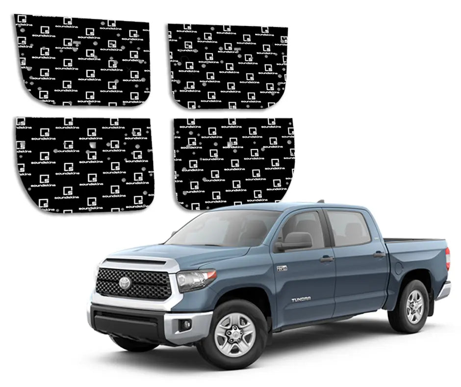 SoundSkins SSK-TUND4DR |2014-2021 Toyota Tundra Sound Deadening Kit – 4-Door Vehicle Specific Design SoundSkins Global