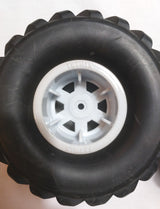5x3 Inch Tetrix Toy Wheels with Durable Tires - Pack of Two