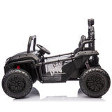 Two-Seater Kids Ride-On with Parental Remote Control, Rear Searchlight, and Bluetooth MP3 for Ages 3+