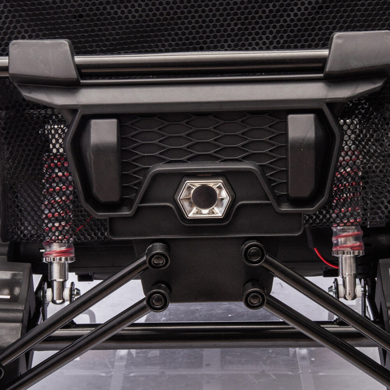 Two-Seater Kids Ride-On with Parental Remote Control, Rear Searchlight, and Bluetooth MP3 for Ages 3+