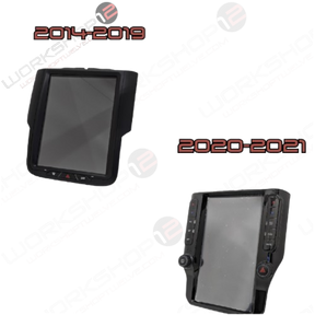 Dodge RAM 2014-2023 Workshop 12 Tesla-Style Screen Workshop 12