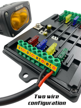 12-Gang Switch Panel With RGB And Remote Control Bluetooth App by GG Lighting