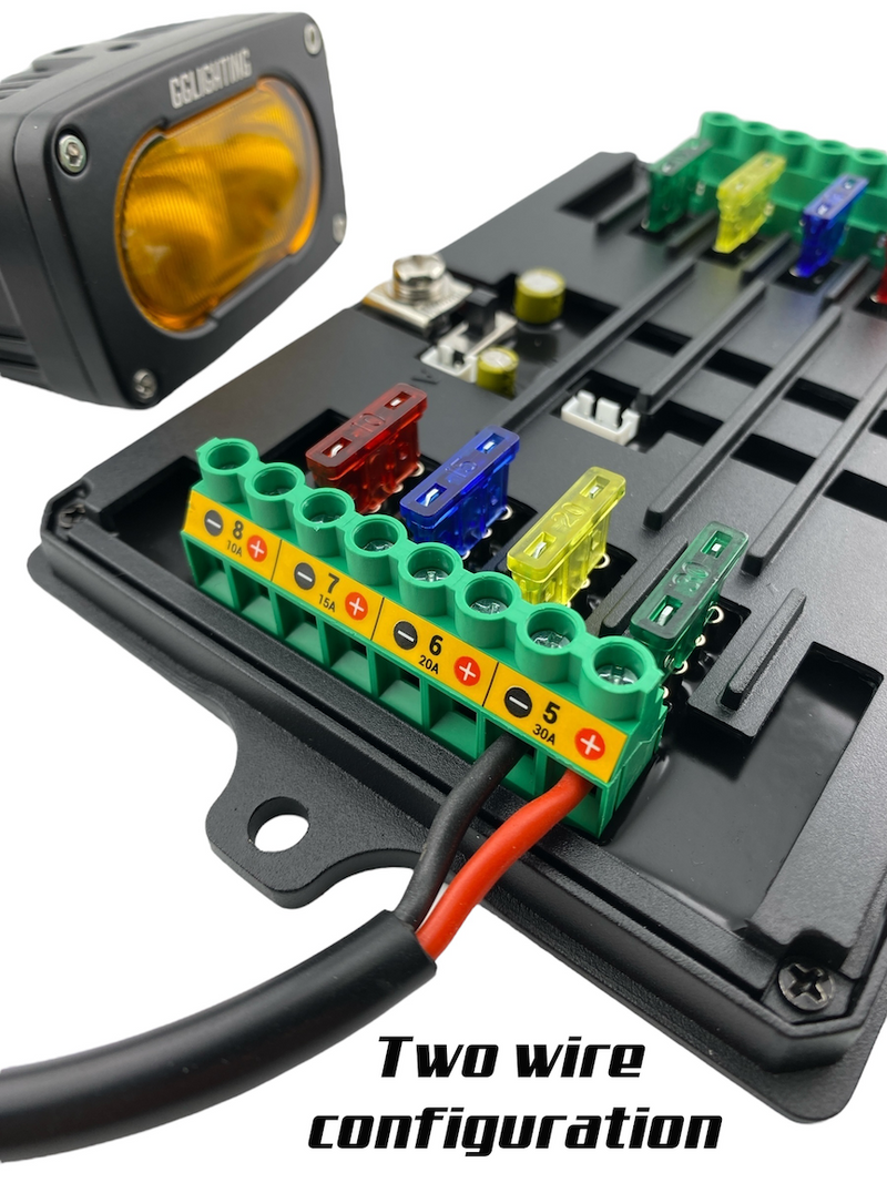 12-Gang Switch Panel With RGB And Remote Control Bluetooth App by GG Lighting