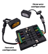 12-Gang Switch Panel With RGB And Remote Control Bluetooth App by GG Lighting