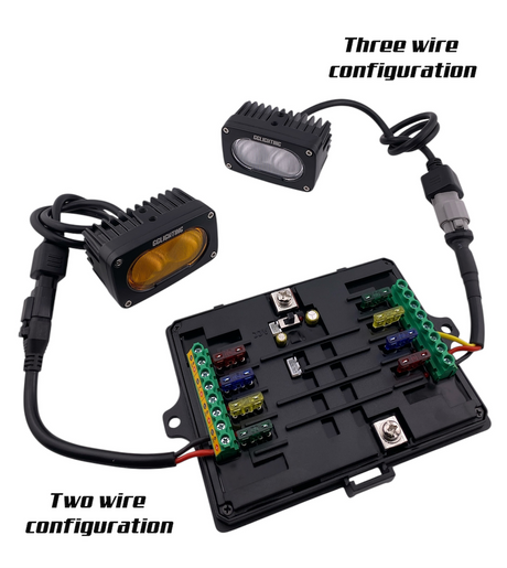 12-Gang Switch Panel With RGB And Remote Control Bluetooth App by GG Lighting