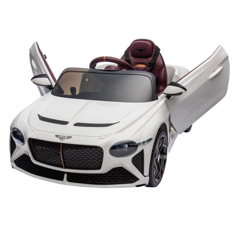 Ultimate Bentley Mulsanne 12V7A Kids Ride-On Car with 2.4G Remote Control for Parents - Upgraded Version