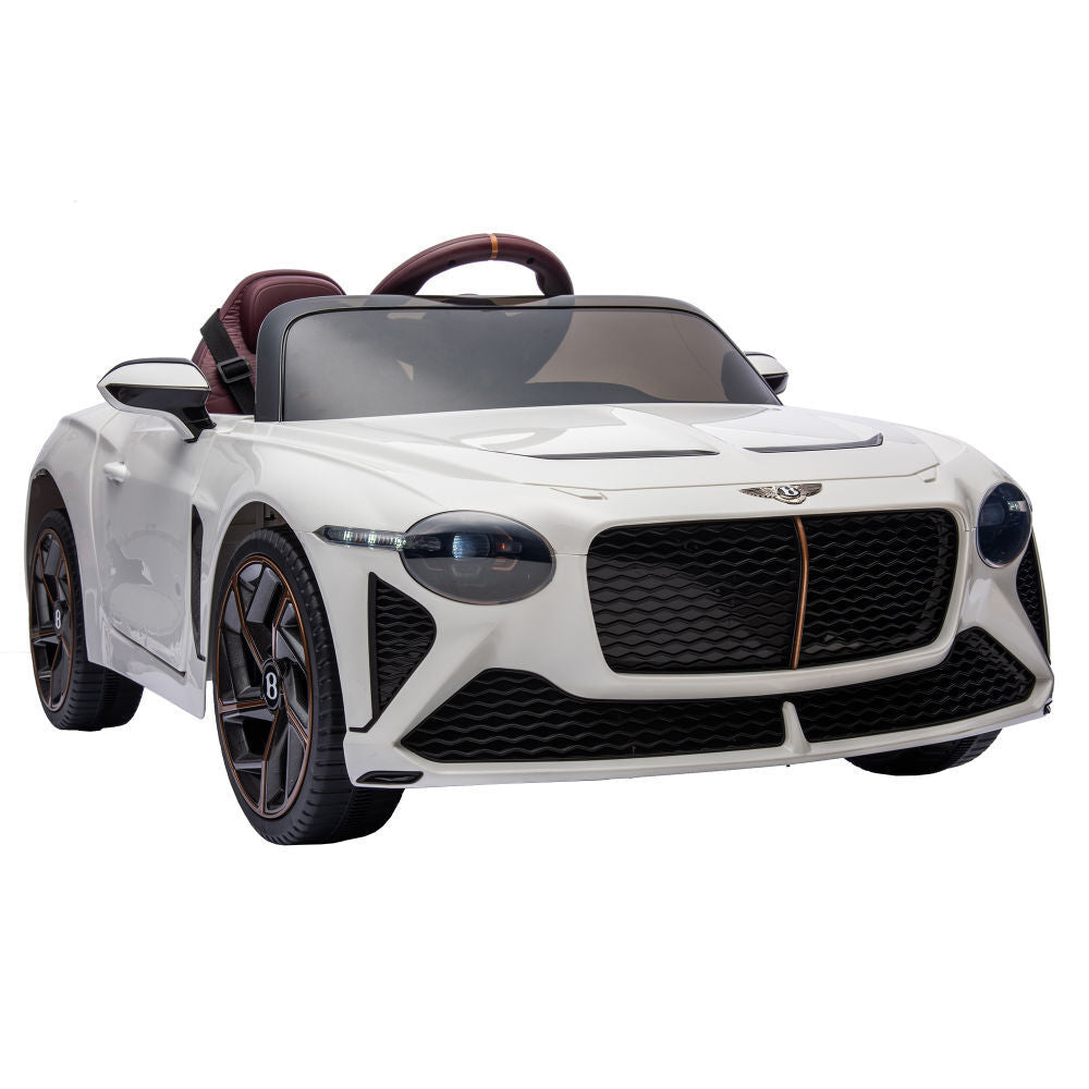 Ultimate Bentley Mulsanne 12V7A Kids Ride-On Car with 2.4G Remote Control for Parents - Upgraded Version