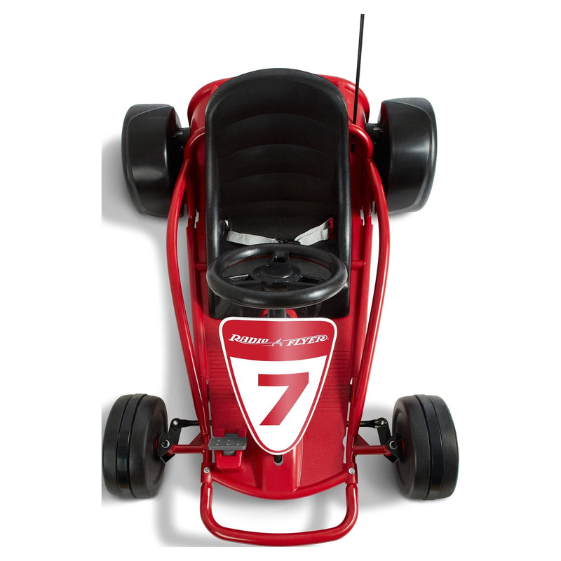 Go-Kart 24V Battery-Powered Ride-On Toy for Kids Ages 3-8 with 8mph Max Speed