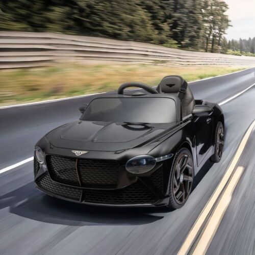 Ultimate Licensed Bentley Mulsanne 12V Ride-On Car with 2.4G Remote Control for Kids - A Must-Have Upgrade!