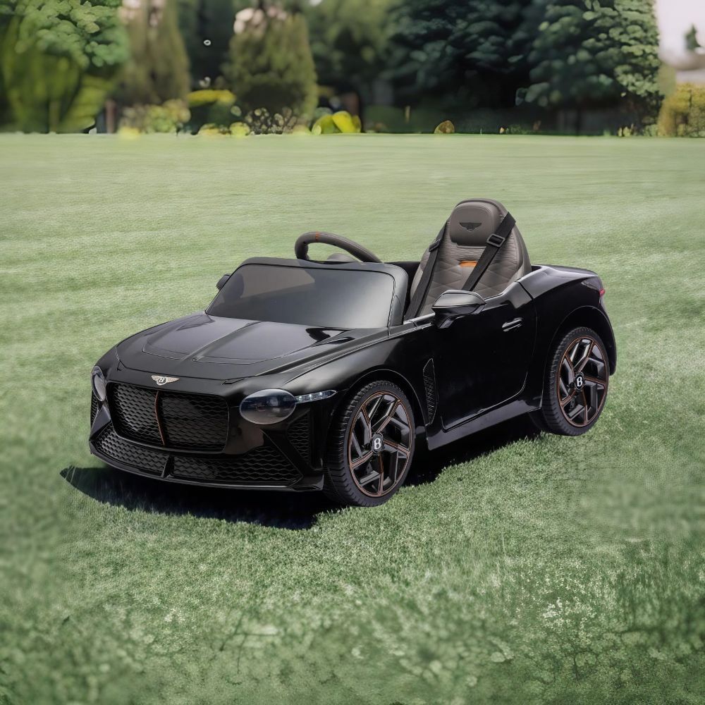 Ultimate Licensed Bentley Mulsanne 12V Ride-On Car with 2.4G Remote Control for Kids - A Must-Have Upgrade!