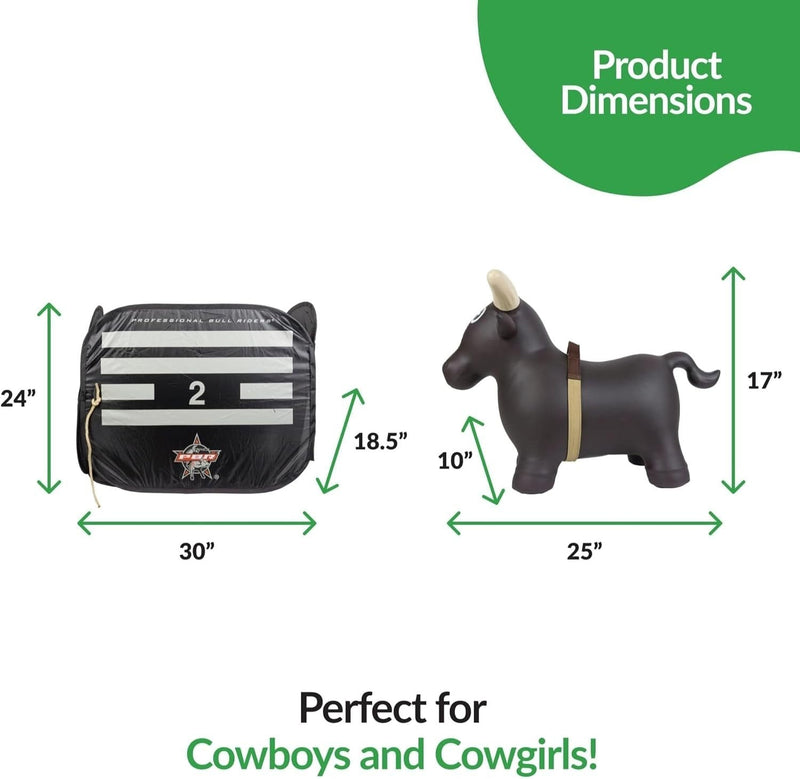 Rodeo Adventure Little Rider Bull and PBR Bucking Chute Kids Toy Set