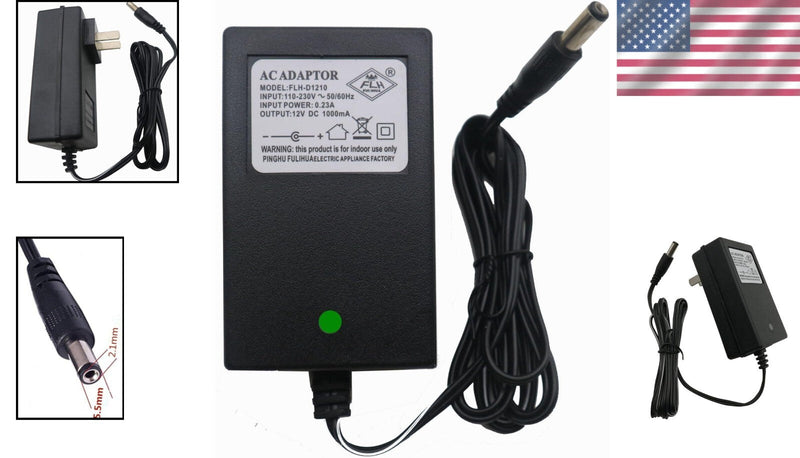 Universal 12V Ride-On Car Adapter with Fast Charging and Overload Protection