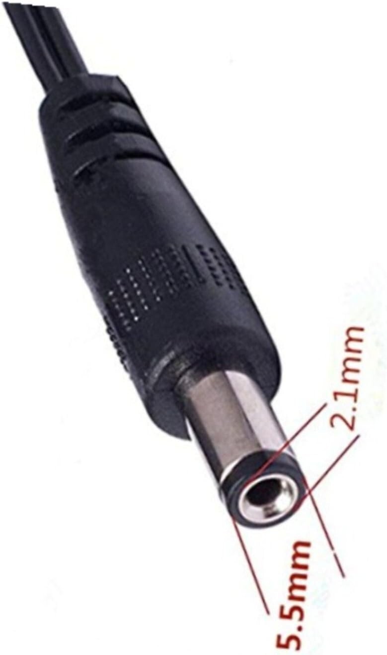 Universal 12V Ride-On Car Adapter with Fast Charging and Overload Protection