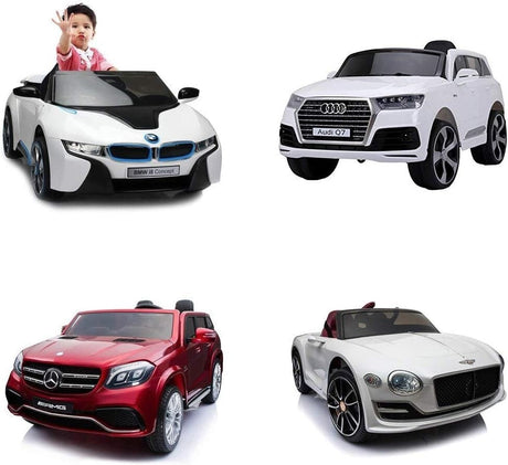 Universal 12V Ride-On Car Adapter with Fast Charging and Overload Protection