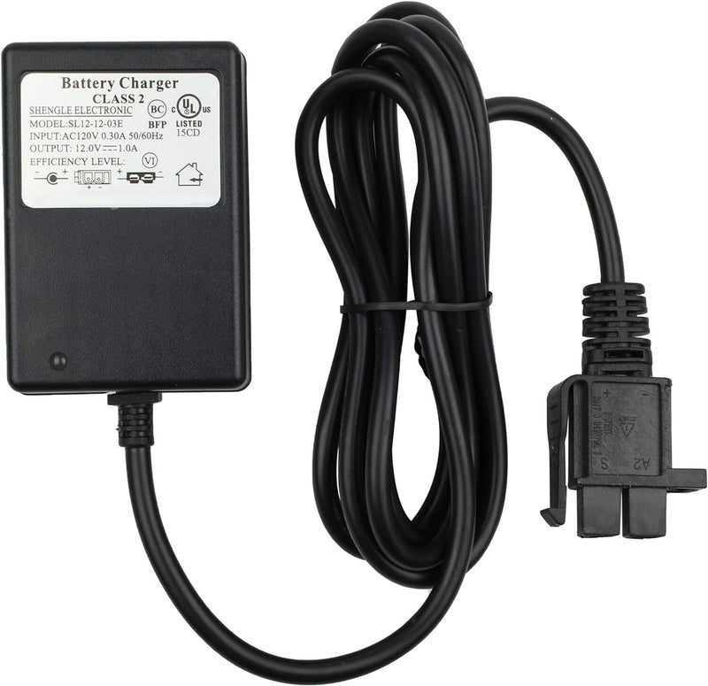Universal 6ft 12V Battery Charger Cable Certified Safe