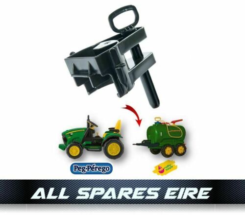 Universal Hitch Adapter for John Deere Ground Force Tractor and More by Peg Perego and Rolly Toys
