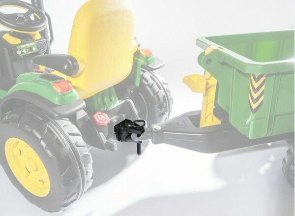 Universal Hitch Adapter for John Deere Ground Force Tractor and More by Peg Perego and Rolly Toys