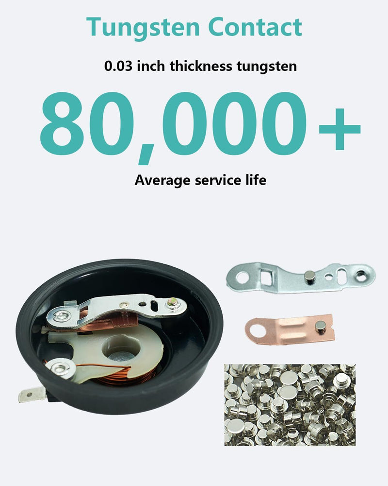 Universal 12V Compact Car Horn Kit with Loud Double Pitch and Deep Bass Sound