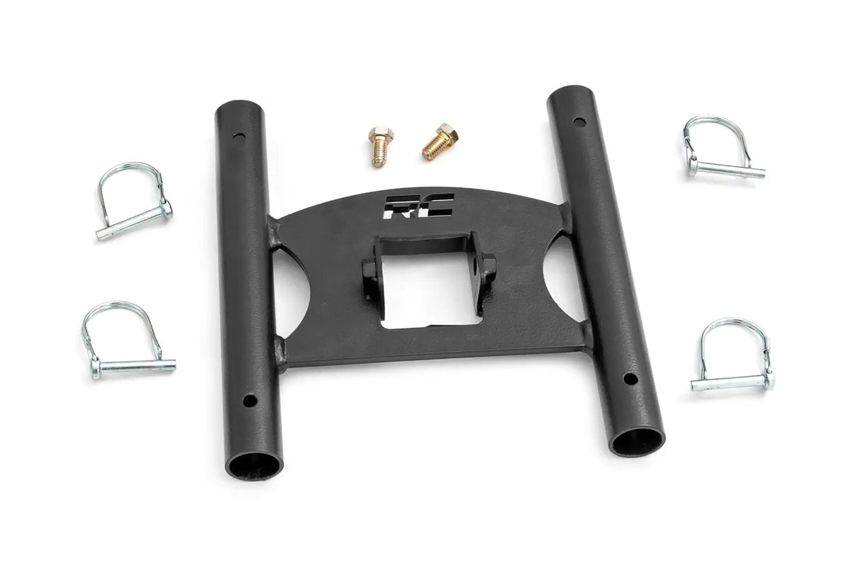 Rough Country Universal 2 Inch Hitch Dual Flag Pole Holder 117500
