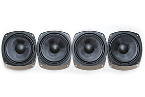 Bavsound Rear Deck Subwoofer Replacement Kit (4 Speakers) BMW E38 7 Series 1995-2001 Bavsound LLC