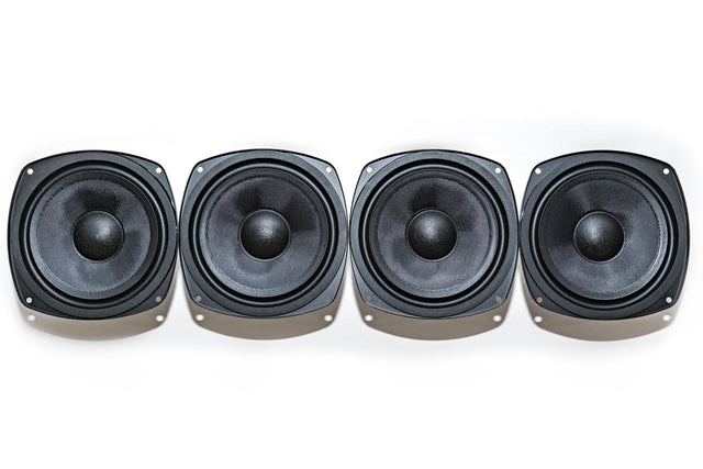 Bavsound Rear Deck Subwoofer Replacement Kit (4 Speakers) BMW E38 7 Series 1995-2001 Bavsound LLC