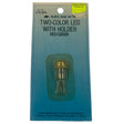 Archer Two- Color LED with Holder Red/Green 276-025 TekShack